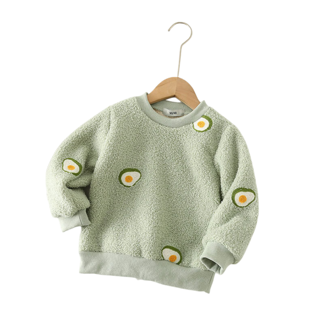 Avocado Fleece Sweatshirt (Green)