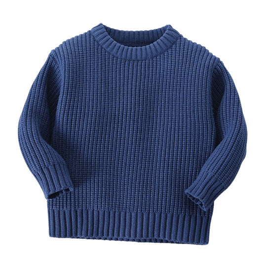Knit Sweater- Blue