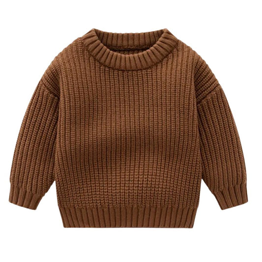 Knit Sweater- Brown
