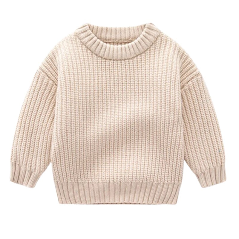 Knit Sweater- Cream