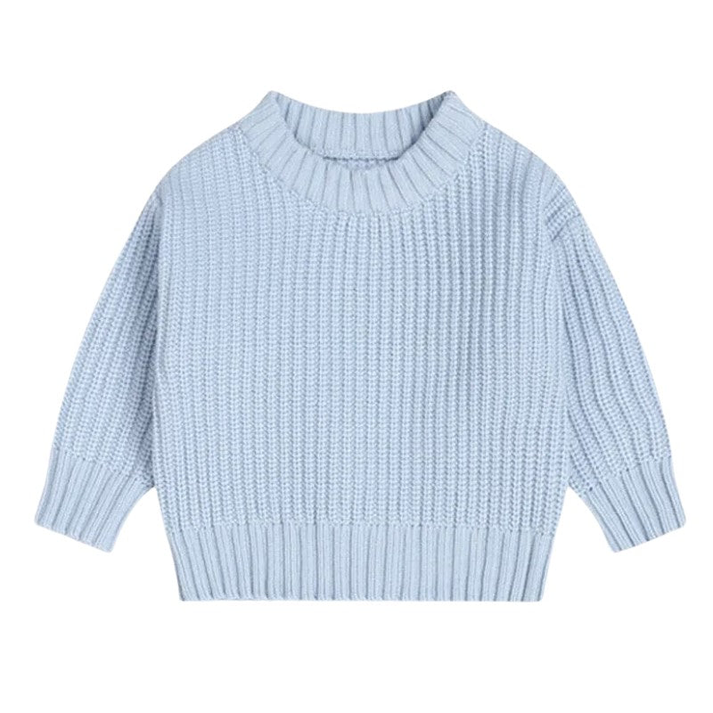 Knit Sweater- Light Blue