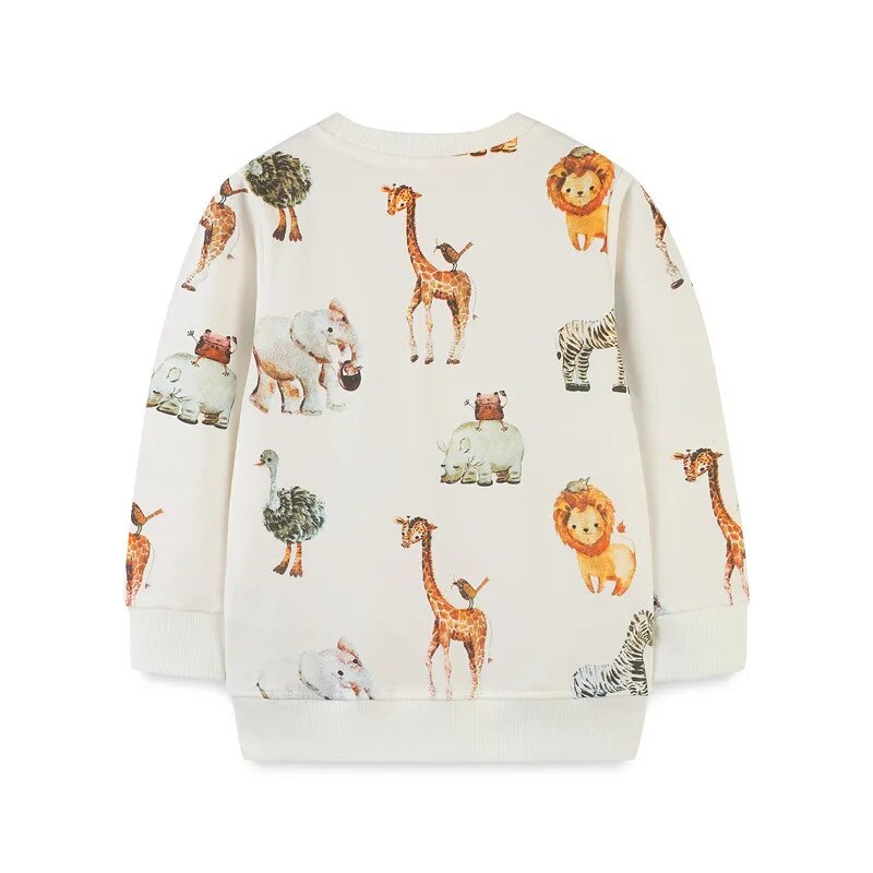 Safari Animals Light Sweatshirt